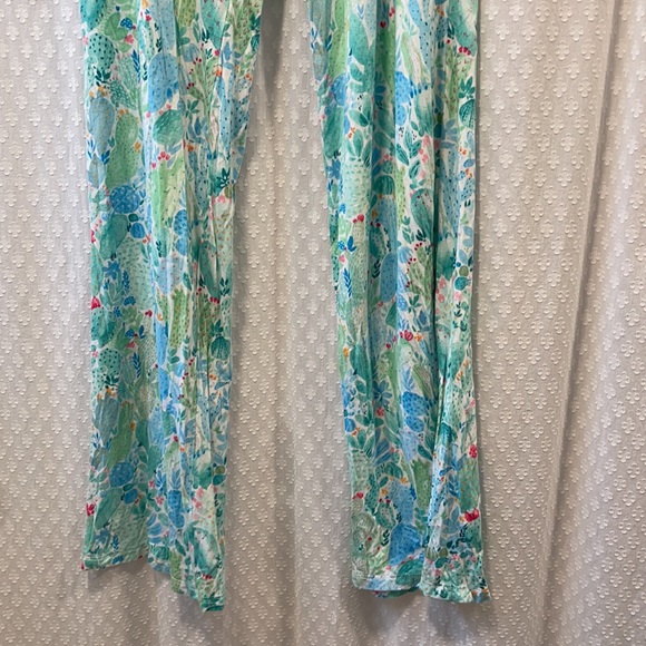 ISAAC MIZRAHI • cactus print pj pants XS - Picture 3 of 4